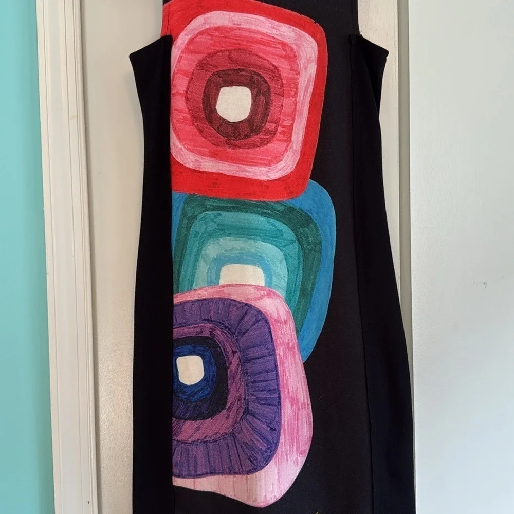 Desigual Black Rhinestone Studded Gem Cocktail‎ Party Dress XS Eclectic Glam